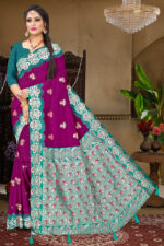 Elegant Party Wear Weaving Silk Saree by Sonakshi Sarees - Available in 7 Vibrant Colors - Image 5