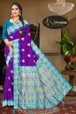 Elegant Party Wear Weaving Silk Saree by Sonakshi Sarees - Available in 7 Vibrant Colors - Image 8