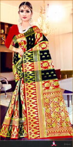 Premium Kanjivaram Soft Silk Saree with Traditional Zari Border & Rich Pallu – Sonakshi Sarees - Image 5